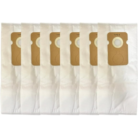 VacBagsUSA® HEPA Vacuum Cleaner Bag for Riccar® 8000 / Simplicity® 7000 Type B - Pack 6