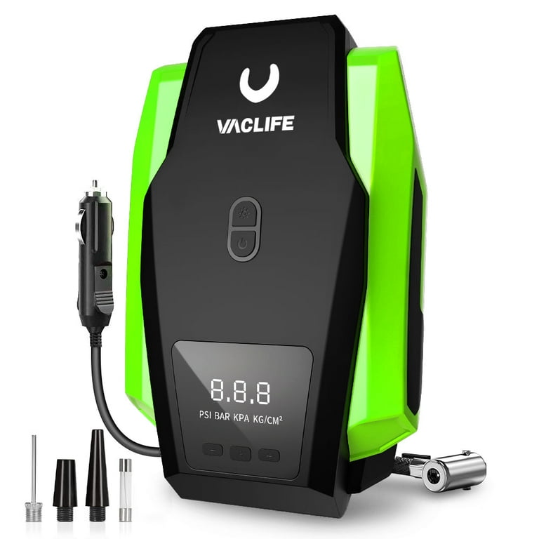 Portable Cordless Automatic Air Compressor Pump, 12V 150PSI Digital Tire Inflator with LED Light LCD Display for Car, Bicycle Tires and Other Inflatables Portable Cordless Automatic Air Compressor Pump, 12V 150PSI Digital Tire Inflator with LED Light LCD Display for Car, Bicycle Tires and Other Inflatables