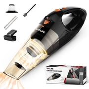 VacLife Handheld Vacuum, Car Vacuum Cleaner Cordless, Mini Portable Rechargeable Vacuum Cleaner with 2 Filters, Orange VL189