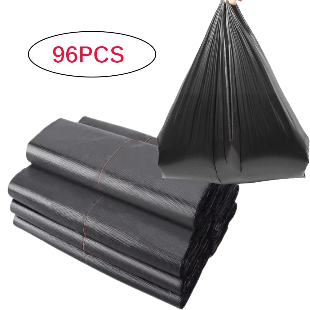 VacYaYa 4 Gallon 96PCS Plastic Trash Bags Small Kitchen Portable Strong Garbage Bags