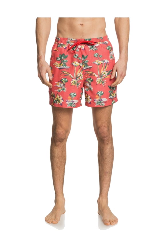 Vacancy Volley 16 Elasticated Boardshorts [Deep Sea Coral]