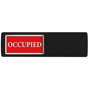Shop Occupied Signs for Privacy and Safety