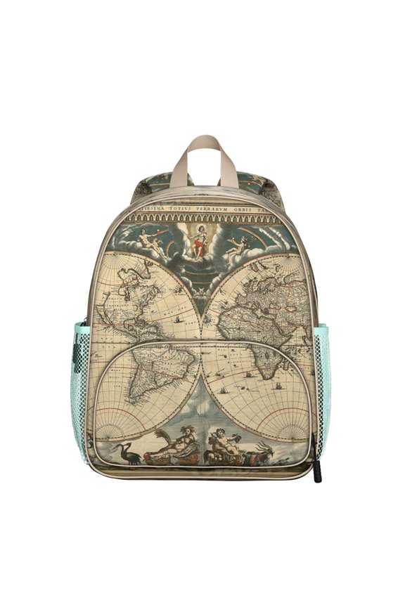 Vacation-Approved Ergonomic Backpack - Waterproof Student Daypack with Spine Support, Great for Travel & School Activities