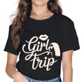 thumbnail image 1 of Vacation Better Than Therapy Girls Trip T-Shirt, 1 of 4