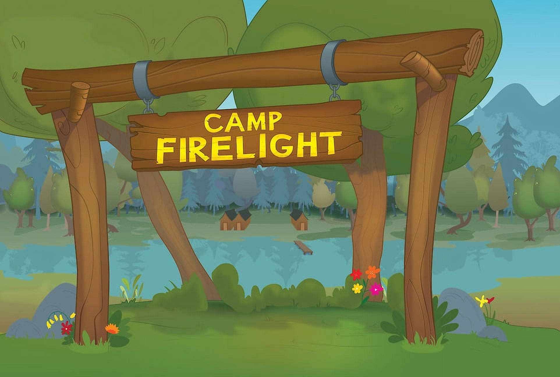 Vacation Bible School (Vbs) 2024 Camp Firelight Decorating Murals A