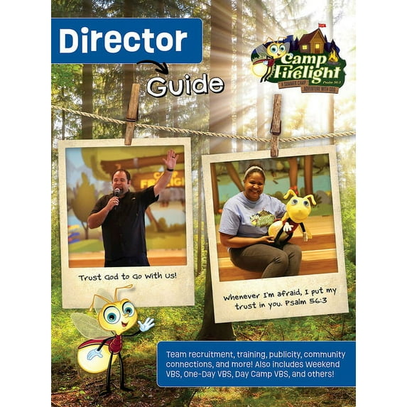 Vacation Bible School (Vbs) 2024 Camp Firelight Director Guide: A Summer Camp Adventure with God (Paperback)