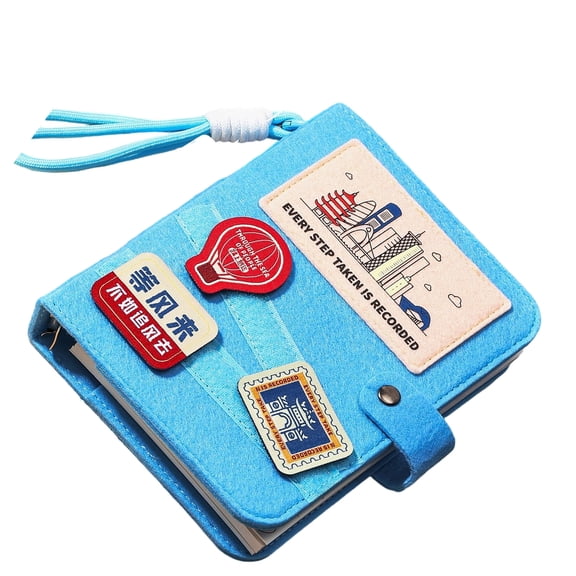 Vacation Diary Notebook Logbooks Notepads Scrapbook With Detachable Pages To Writing Down Travel And Memorable Stamps