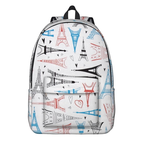 Vacation Journey Backpack - Waterproof Vintage Travel Daypack, Large Capacity Laptop Backpack with Adventure Ready Design & Side Pockets