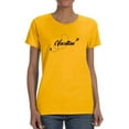 thumbnail image 1 of Vacation Mode Airplane Line T-Shirt Women -Image by Shutterstock, Female Large, 1 of 4