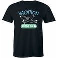 thumbnail image 1 of Vacation Mode On T-Shirt Airplane Vacation Trip Journey Tee Shirt, 1 of 2