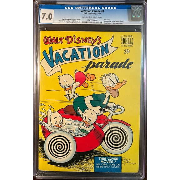 Vacation Parade #1 - CGC 7 Comic Book