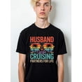 thumbnail image 1 of Vacation Partners T-Shirt for men t-shirt black limited edition short Spring and summer outdoor wear Fashion Unisex Shirt Graphic Tee tshirts, 1 of 6