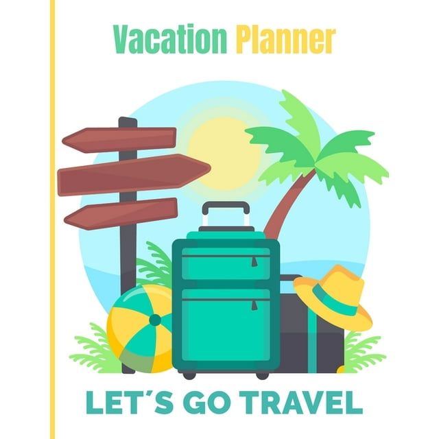 Vacation Planner Travel Log Book and Road Trip Journal with