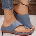 thumbnail image 1 of Vacation Sandals for Women, Cute Sandals for Women, Womens Comfort Wedge Sandals: Soft Cushion & Orthopedic for All-Day Walking - Non-Slip 1.96" Heel for Stability - for Comfort Seekers, Blue 8.5, 1 of 8