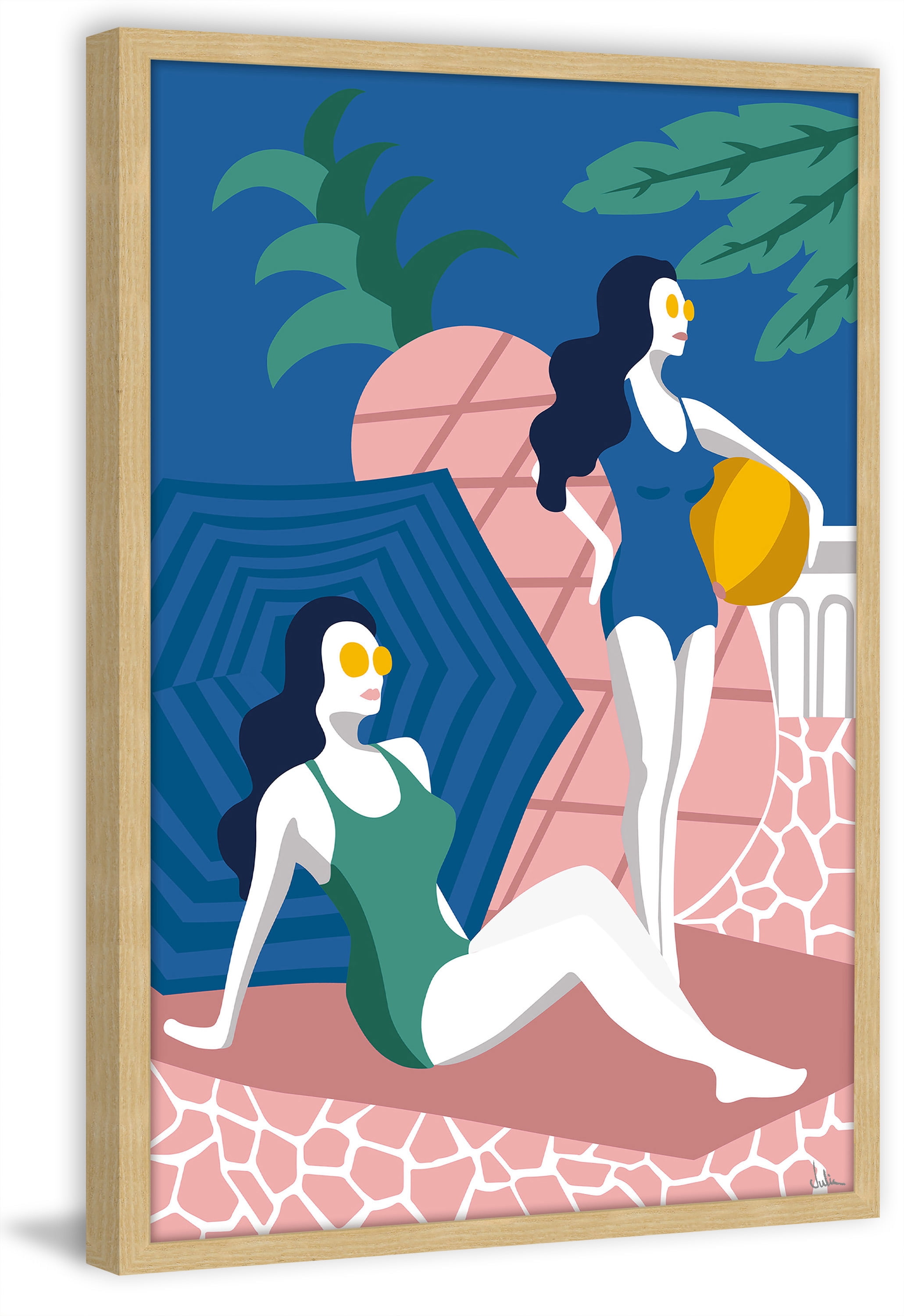 Vacation Should Be Framed Painting Print