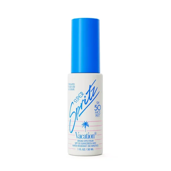Vacation Super Spritz Sunscreen Face Mist - SPF 50 - 1 fl oz