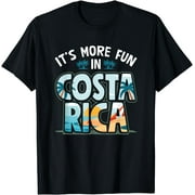 Vacation Tropical Pura Vida Beach More Fun In Costa Rica T-Shirt