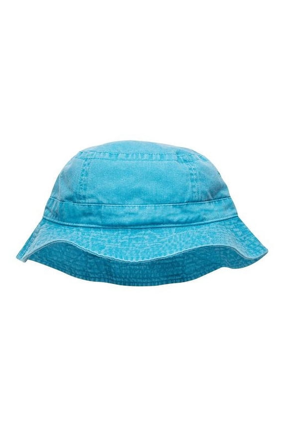 Vacationer Pigment Dyed Bucket Hat - CARIBBEAN BLUE - L