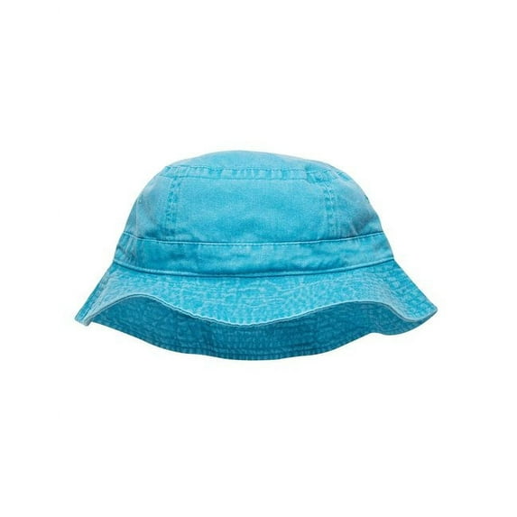Vacationer Pigment Dyed Bucket Hat - CARIBBEAN BLUE - L