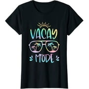 Vacay Mode Cute Vacation Summer Cruise Getaway Holiday T-Shirt Women Tops