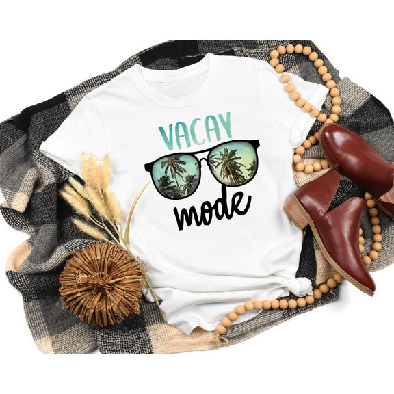Vacay Mode Shirt, Summer Vacation T-shirt, Friends , Hawaiian Trip Tee, Beach Trip Family Shirt, Beachy Clothing, Vacation Tee All Size S-5Xl