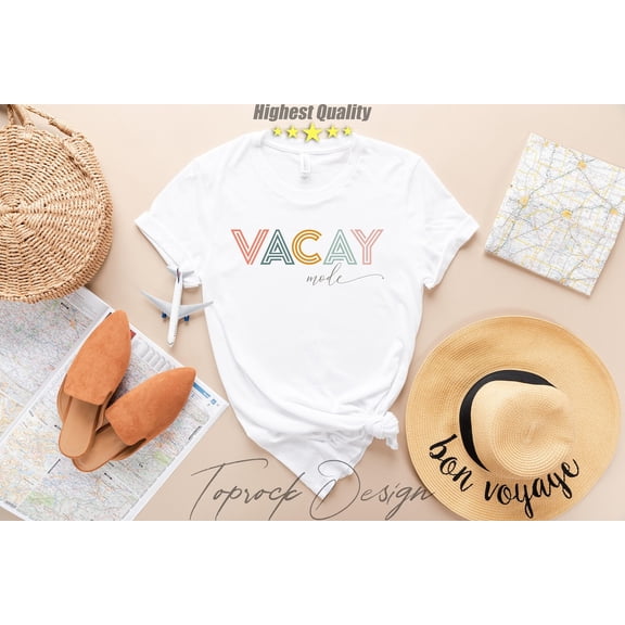 Vacay Mode TShirt, Vacation Shirt, Camping Shirt, Travel Shirt, Adventure Shirt, Road Trip Shirt, Hiking Shirt, Adventure Lover Shirt, Closet All Size S-5Xl