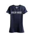 thumbnail image 1 of Vacay Mode Women's Fashion Relaxed T-Shirt Tee Heather Navy X-Large, 1 of 4
