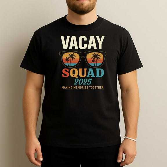Vacay Squad 2025 - Funny Vacation Vibes T-Shirt