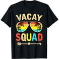 thumbnail image 1 of Vacay Squad Funny Beach Summer Vacation Family Matching Trip T-Shirt, 1 of 4