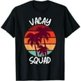 thumbnail image 1 of Vacay Squad Summer Vacation Family Friends Trip Palm Trees T-Shirt, 1 of 2
