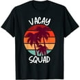 thumbnail image 1 of Vacay Squad Summer Vacation Family Friends Trip Palm Trees T-Shirt, 1 of 3
