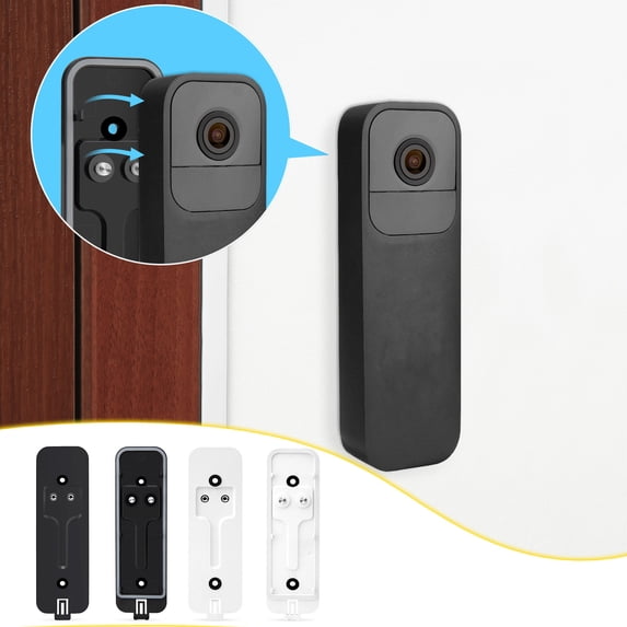 Vacemry 2Pcs Doorbell Backplate, Replacement Backplate for Video Doorbell, Durable Mounting Bracket with Screws, Easy Install Doorbell Accessory, Universal Doorbell Mounting Plate