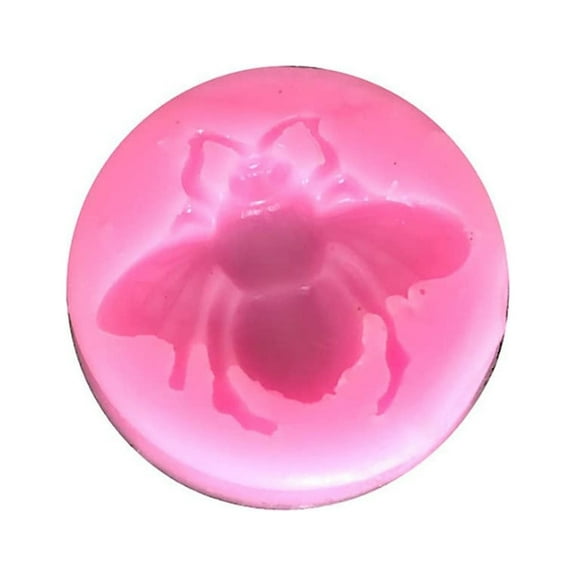 Vacemry 3Pcs Bee Silicone Mold,Food Grade Silicone Bee Mold for Chocolate Candy, Reusable Flexible Mold for Cake Decorating, DIY Baking Tools for Fondant Ice Trays, Easy Release Non-Stick Design