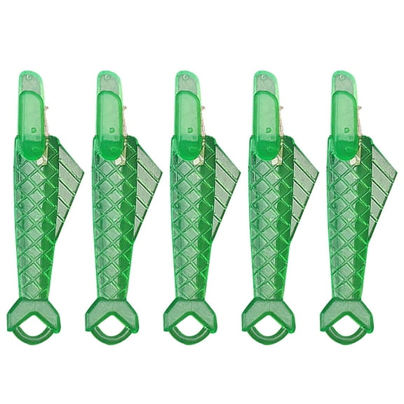 Vacemry 3Pcs Needle Threader,Large Sewing Machine Needle Threader, Fish Mouth Design for Easy Threading of Hand and Machine Needles, Plastic and Metal Construction, Essential Tool for Sewing