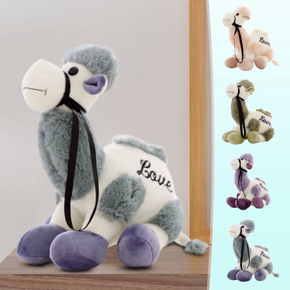 Vacemry 4Pcs Camel Figurine, Decorative Camel Statue for Home Decor, Living Room Tabletop Ornament, Bedroom Shelf Decoration, Unique Animal Figurine, Resin Camel Sculpture, Gift for Animal Lovers