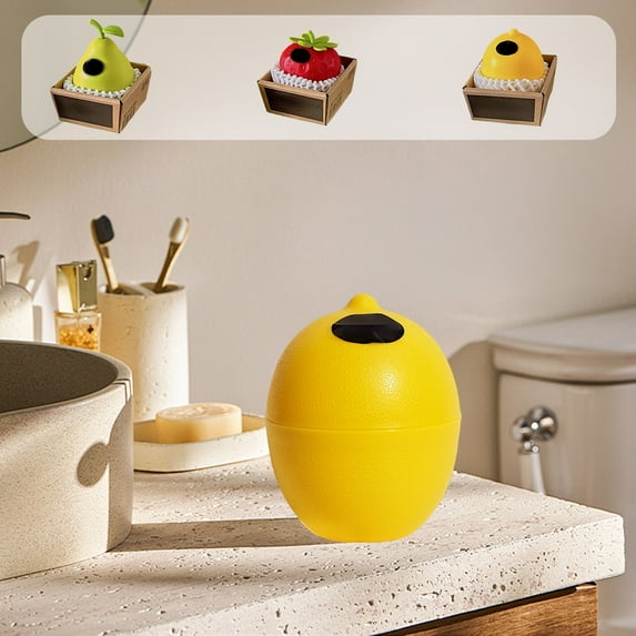 Vacemry under $5 3Pcs Solid Car Freshener, Jelly Aromatherapy Air Diffuser, Solid Long-Lasting Air Freshener for Car Home, Fruit Design Scented Decor, 4-6 Week Fragrance, Odor Eliminator