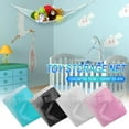 thumbnail image 1 of Vacemry under $5 4Pcs Hanging, Hanging Toy Storage Net, Triangle Wall Mounted Hammock for Stuffed Animals Kids Toys, Large Capacity Mesh Net, Nursery Playroom Organizer, 1 of 9