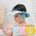 thumbnail image 1 of Vacemry Under $5 Baby Shampoo Cap, Infant Ear Protection Shower Hat, Reusable Bathing Accessory for Toddlers, Prevents Water and Shampoo from Entering Eyes During Hair Wash, 1 of 9