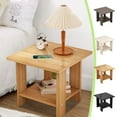 thumbnail image 1 of Vacemry Bedside Table with Storage, Small Side Table for Living Room, Compact Sofa End Table, Multi-Functional Nightstand with Shelf, Modern Accent Table for Home, 1 of 9