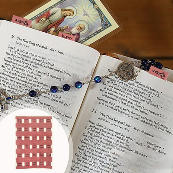 Vacemry Under $5 Bible Study Tabs, Color-Coded Scripture Navigation ...