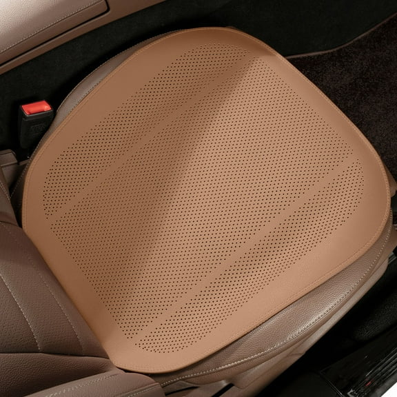 Vacemry under $5 Breathable Car Seat Cushion, Half Pack Mesh Ventilated Seat Cushion for Year Round Comfort, Supportive Design with Airflow Technology