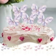 thumbnail image 1 of Vacemry Under $5 Cake Decorating Inserts Creative, Embroidered Butterfly Cake Toppers with Detailed Design, Birthday Dessert Table Decorations for Various Occasions, DIY Baking Decoration Pieces, 1 of 9