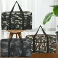 thumbnail image 1 of Vacemry Under $5 Camouflage Duffel Bag, Large Capacity Travel Tote with Handles, Foldable Storage Organizer for Gym Sports, Multi-Purpose Carry Bag for Outdoor Activities, 1 of 9