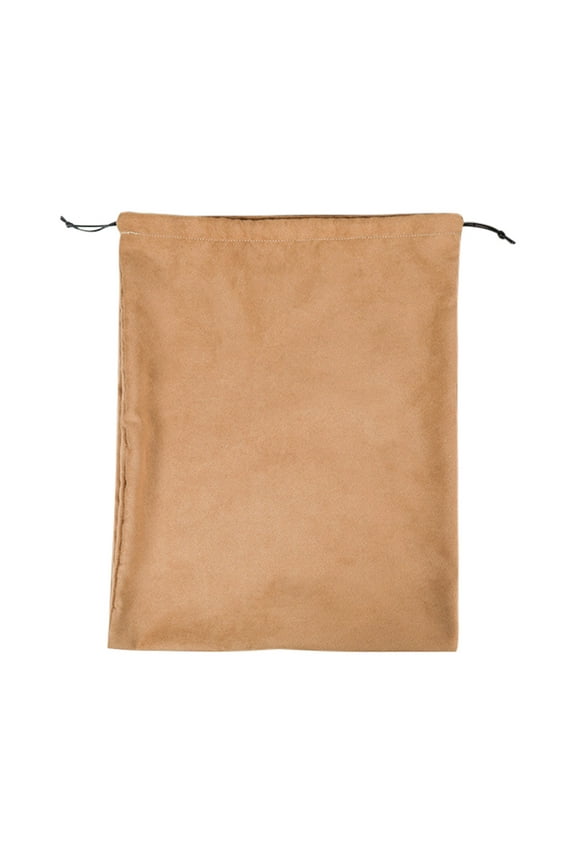 Under $5 Cotton Flannel Drawstring Bag, Storage Pouch for Travel Clothes, Protective Case for Leather Goods, Multi-Size Organizer for Home Office, Washable Fabric Container