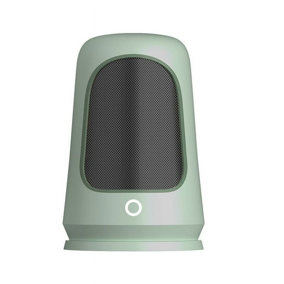 Vacemry Under $5 Desktop Heater and Fan Combo, Dual Use Personal Temperature Control Device, Office Home Heating Cooling Solution, Mini Warm Cool Air Circulator with Two Speeds