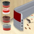 thumbnail image 1 of Vacemry Under $5 Door Draft Stopper, Under Door Seal Strip for Soundproofing, Weather Proofing Door Bottom Sweep, TPE Material Door Gap Blocker for Interior Exterior Doors, 1 of 9