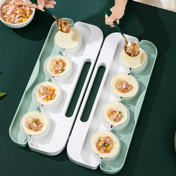 Vacemry Under $5 Dumpling Maker Press Machine, Kitchen Dumpling Wrapper Mold Tool, Multi-functional Cooking Device for Making Dumplings Empanada, Easy Use Food Press for Homemade Meals