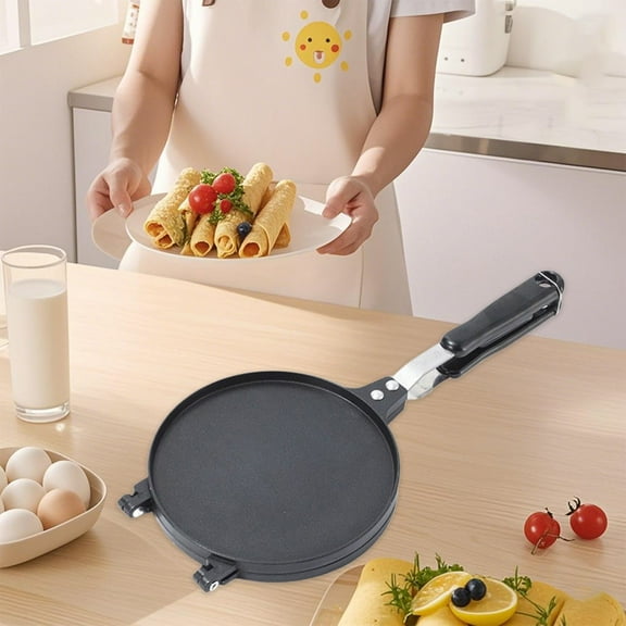 Vacemry Under $5 Egg Roll Maker, Non Stick Waffle Cone Press Machine, Checkered Pattern Baking Mold for Ice Cream, Kitchen Tool for Crepes Cones, Home Baking Equipment for Snacks