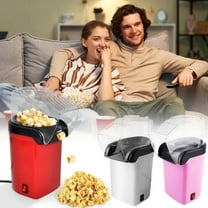 Vacemry Under $5 Electric Popcorn Maker, Household Hot Air Popper Machine for Snacks, Easy Clean Compact Design, Perfect for Family Movie Night, 1200W Power