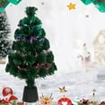 thumbnail image 1 of Vacemry Under $5 Fiber Optic Christmas Tree Set, Battery Operated Tabletop Xmas Tree, Snowflake Ornament Artificial Tree, Small Christmas Tree for Home Decor, Pre-lit Mini Christmas Tree, 1 of 6